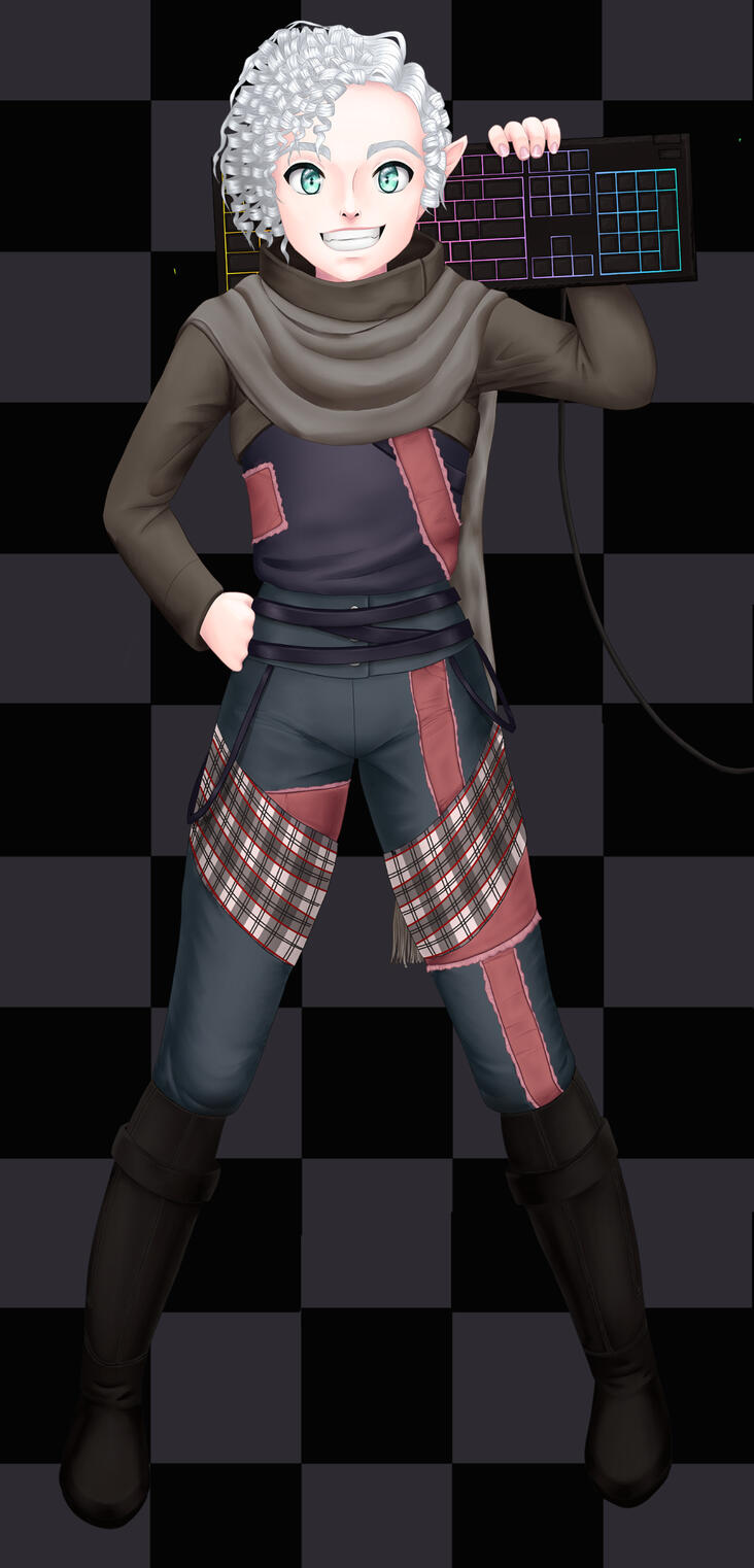 New Mascot! - I wanted to redesign my mascot in order to distance my work and non-work personas (I have to wear a suit to work haha). August 2022